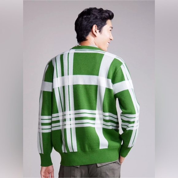 The Lord Of The Rings Green Plaid Icons Cardigan Exclusive Unisex Size Large - Picture 3 of 4